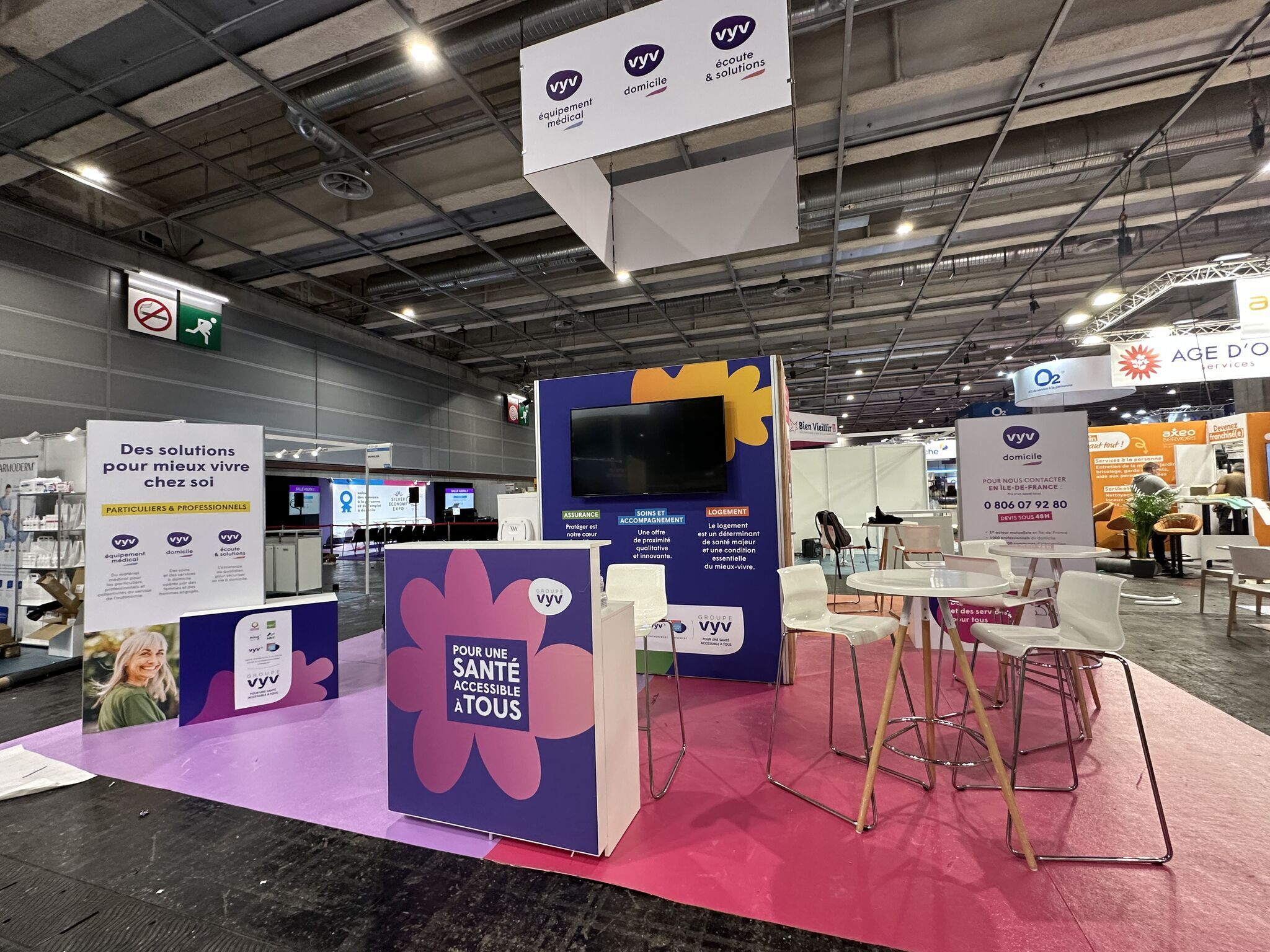 Tout est prêt pour le salon des services à la personne !